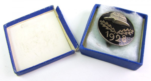 Stahlhelmbund Eintrittsabzeichen 1928 im Etui