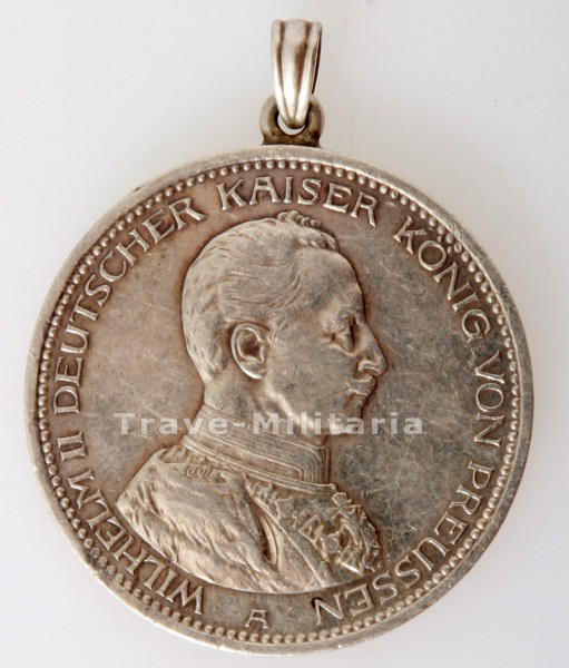 Deutsches Reich 5 Mark 1913 als Anhänger