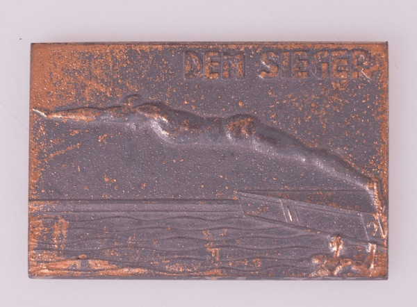 Meisterschaftsplakette Gau 7 Neumünster 1938 Schwimmen