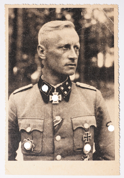 Foto Ritterkreuzträger der Waffen-SS Max Hansen