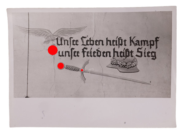 Foto Wandzeichnung Luftwaffe