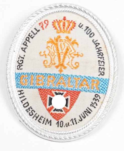 Regiments-Apell Abzeichen I.R. von Voigts-Rhets No79 Hildesheim 1939
