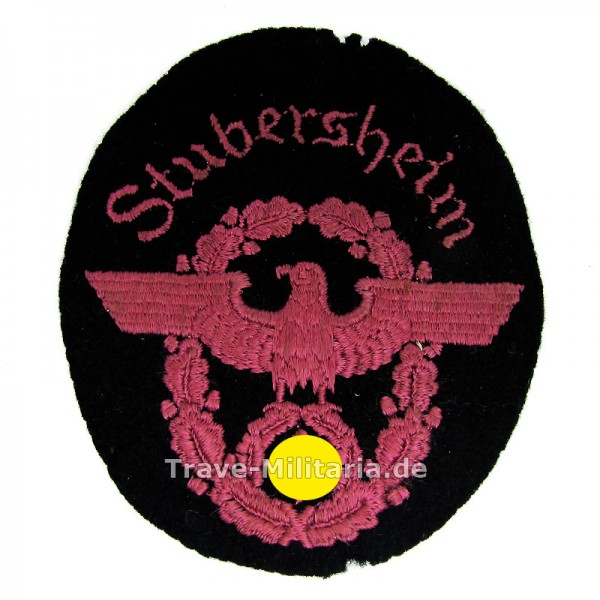 3. Reich Feuerwehr Ärmelabzeichen Stuberheim