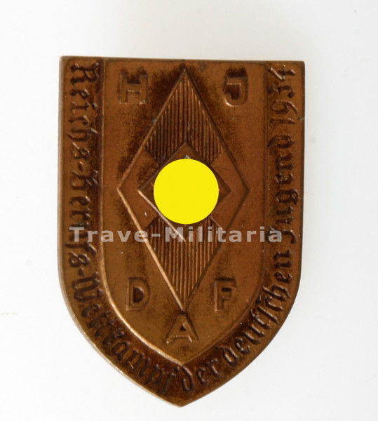 HJ-DAF Reichs-Berufs-Wettkampf der deutschen Jugend 1934 Teilnehmerabzeichen