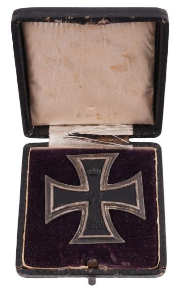 Eisernes Kreuz 1. Klasse 1914 im Etui