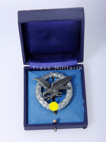 Luftwaffe - Fliegerschützenabzeichen im Etui
