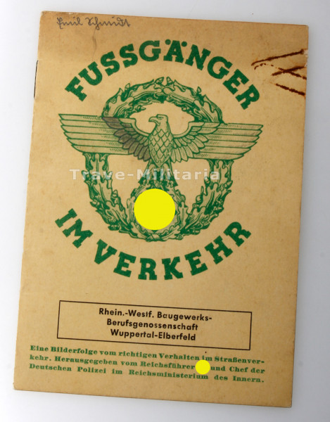 Heft Fußgänger im Verkehr