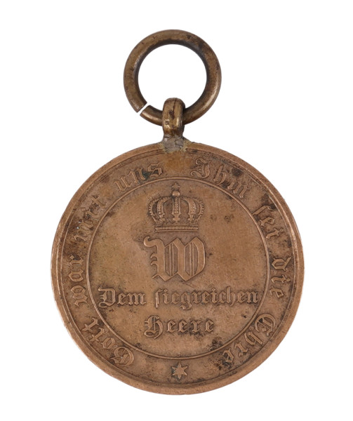 Kriegsdenkmünze 1870/71 für Kämpfer