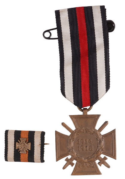 Ehrenkreuz für Frontkämpfe mit Bandsspange
