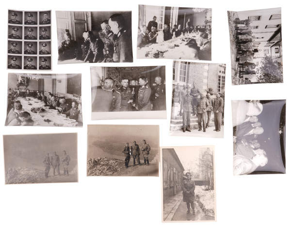 Foto Konvolut Offiziere und Generale 13 Fotos