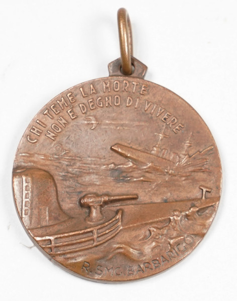 Italien Marinemedaille R.SMG Barbarigo