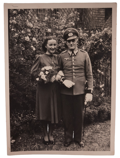 Hochzeitsfoto Unteroffizier des Heeres 1942