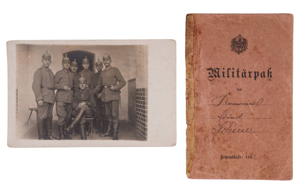 Militärpass Scheuer F.A.R. von Podbielski Nr. 5