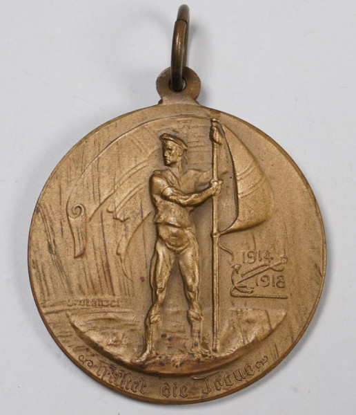 Bund der Deutschen Marine-Vereine Medaille für Tapferkeit im Weltkriege 1914-1918