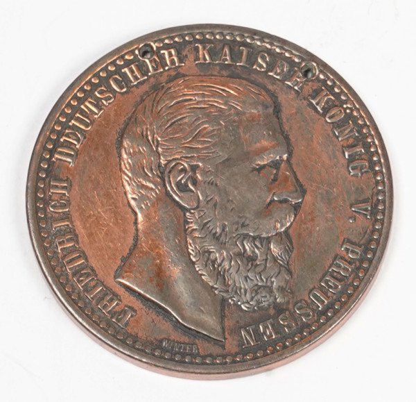 Preussen Medaille Friedrich II 1888