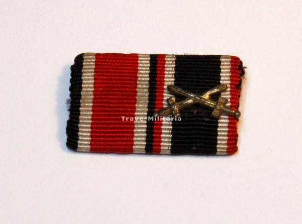 2er Feldspange EK 2. Klasse 1939 & KVK mit Schwertern 2. Klasse