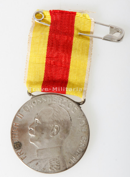 Baden Silberne Verdienstmedaille Friedrich II. 1908