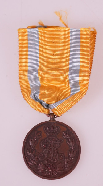 Sachsen Friedrich August Medaille in Bronze 1905