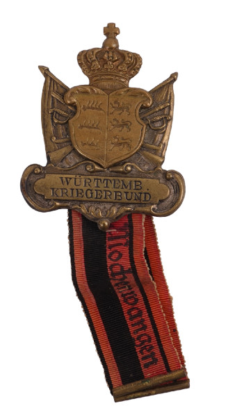 Württemberger Kriegerbund Mitgliedsabzeichen Kriegerverein Mil. Ver. Mochenwangen