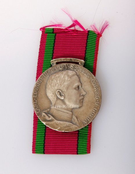Sachsen Coburg Gotha Silberne Verdienstmedaille