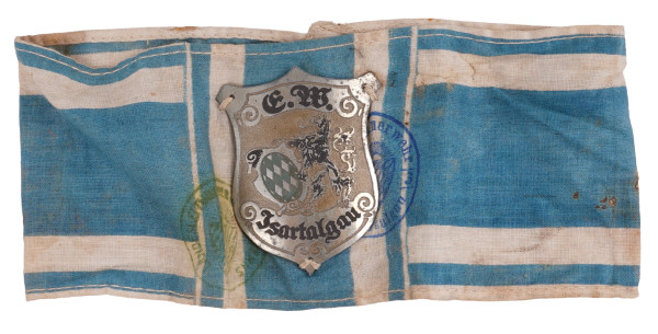 Einwohnerwehr Isartalgau Armbinde