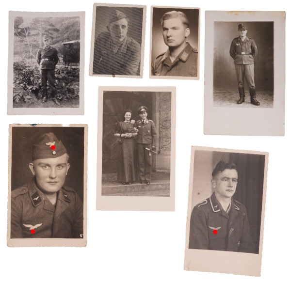 7 Fotos Luftwaffensoldaten