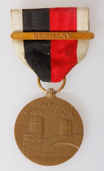 USA Medal Army of Occupation 1945 mit Spange Germany