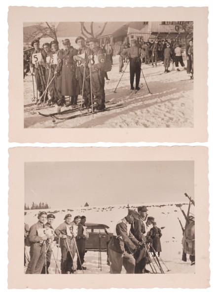 2 Fotos Skiwettkämpfe NSDAP