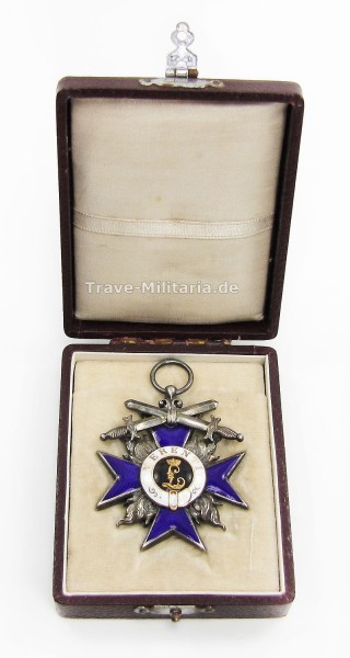 Bayern Militär-Verdienstorden Kreuz 4. Klasse mit Schwertern im Etui
