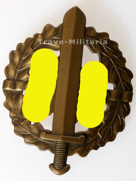 SA-Sportabzeichen in Bronze mit Matrikelnmmer 849987