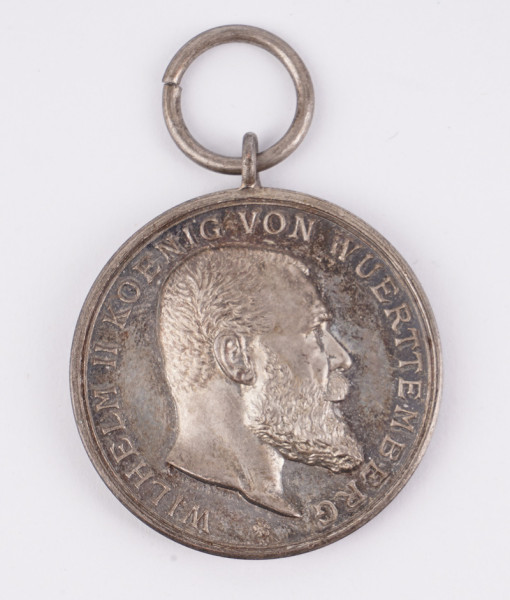Württemberg Silberne Militärverdienstmedaille 1892