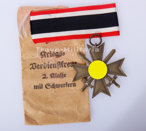 Kriegsverdienstkreuz 2. Klasse in Tüte