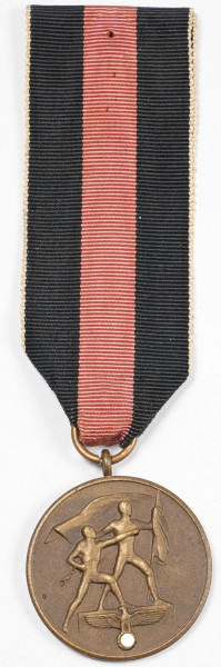 Medaille zur Erinnerung an den 1.Oktober 1938