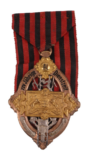Württemberger Feuerwehr-Dienstehrenzeichen 1.Form 1885