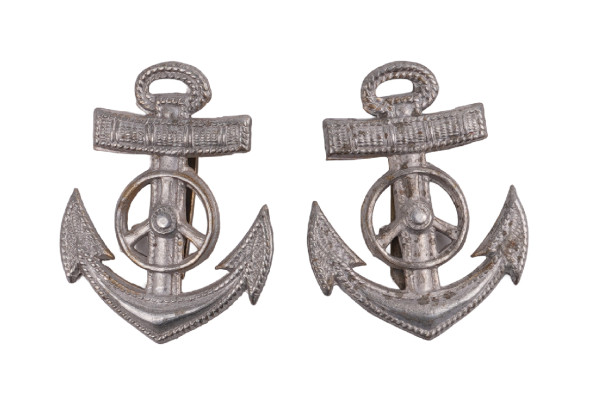 Kriegsmarine Paar Auflagen für die Schulterklappen Kraftfahrer