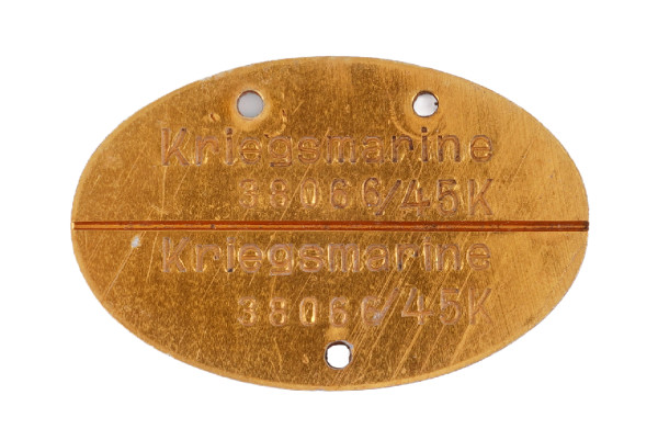 Kriegsmarine Erinnerungsmarke 38066/45K
