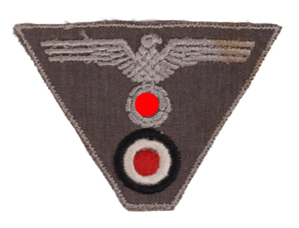 Wehrmacht Heer Mützenemblem für die Einheitsfeldmütze M43 für Mannschaften