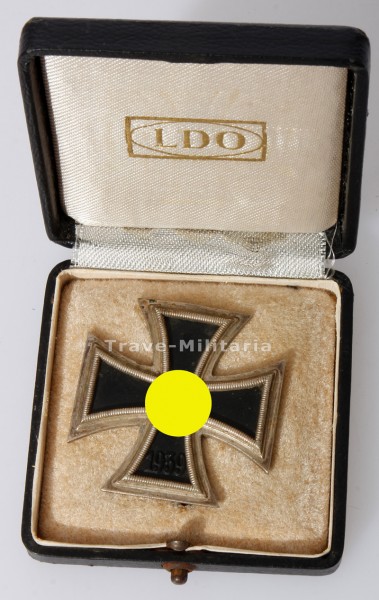 Eisernes Kreuz 1. Klasse 1939 im LDO-Etui