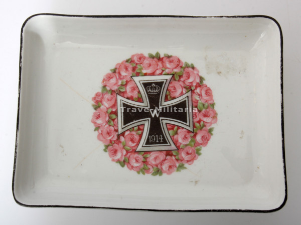 Patriotische Porzellanschale 1. Weltkrieg
