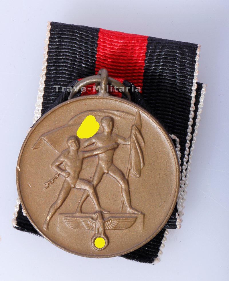 Medaille zur Erinnerung an den 1.Oktober 1938 Archiv Trave