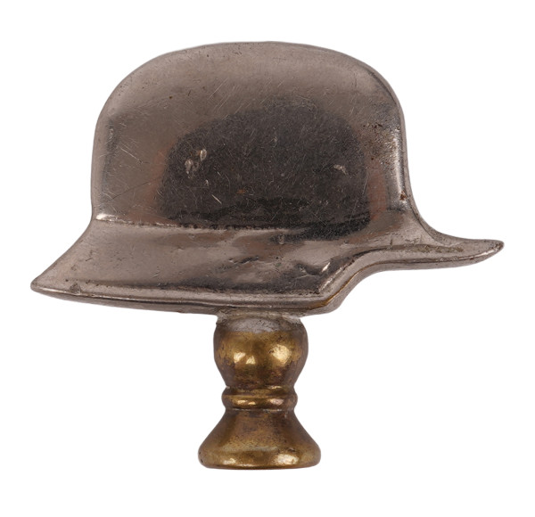 Stahlhelmbund Stahlhelm zum Aufschrauben auf Tischständer