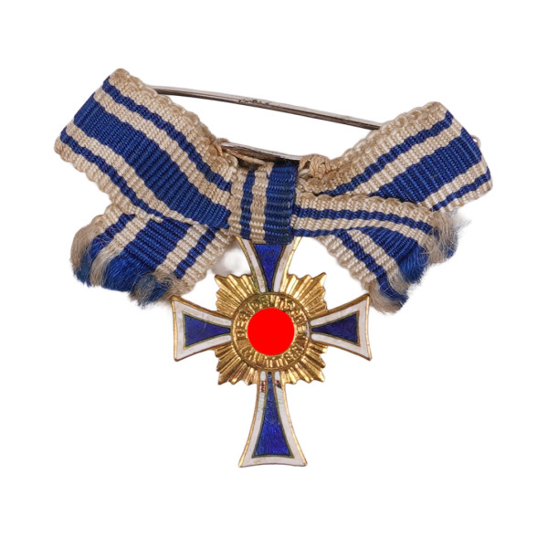 Miniatur Ehrenzeichen der Deutschen Mutter in Gold