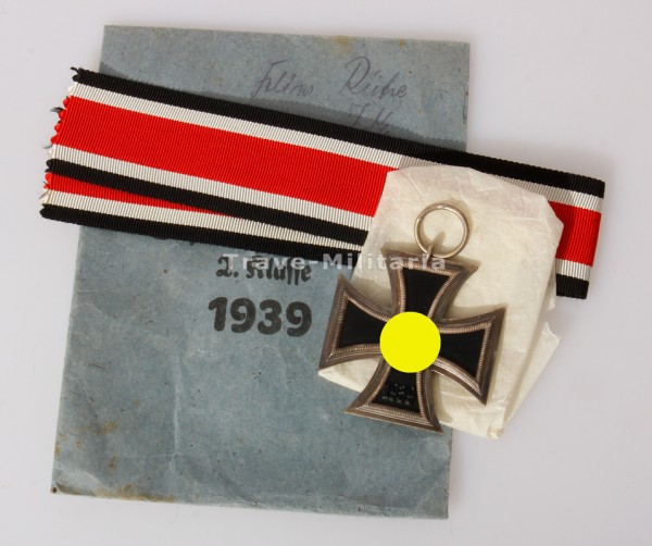 Eisernes Kreuz 2. Klasse 1939 mit Tüte