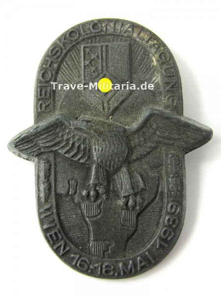 Kleinabzeichen Reichskolonialtagung Wien 16.-18. Mai 1939