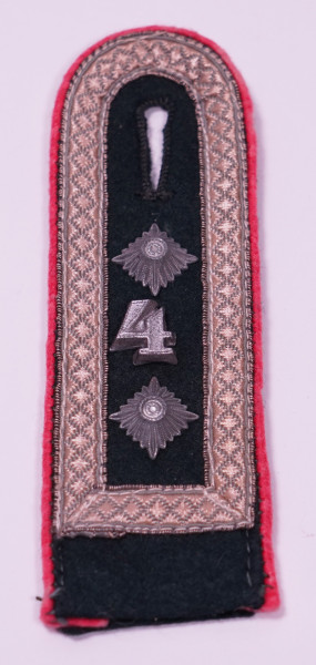 Wehrmacht Heer Schulterklappe Oberfeldwebel Panzer-Regiment 4