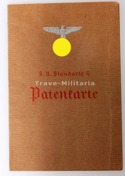 Patenkarte S.A. Standarte 6 Marta Krause