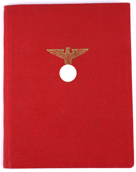 NSDAP Mitgliedsbuch Poms Kapfenberg