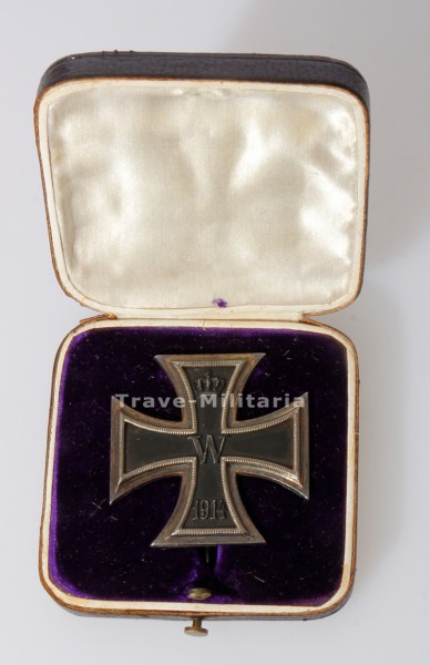 Eisernes Kreuz 1. Klasse 1914 im Etui