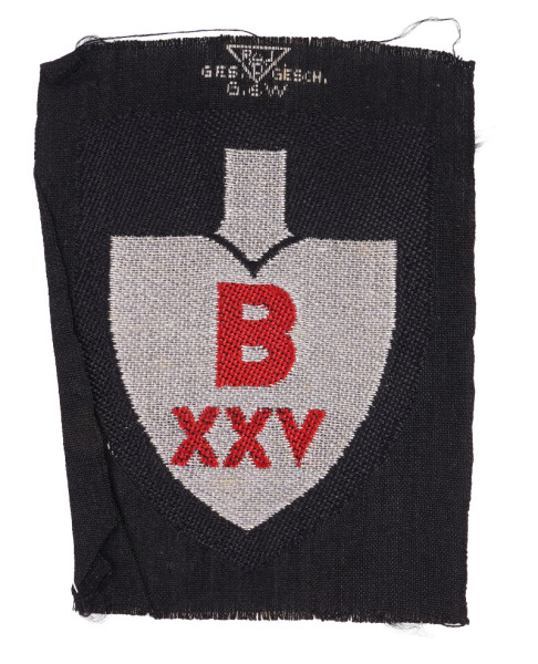 RAD Ärmelspaten Bezirks-Verwaltung im Arbeitsgau XXV für Führer