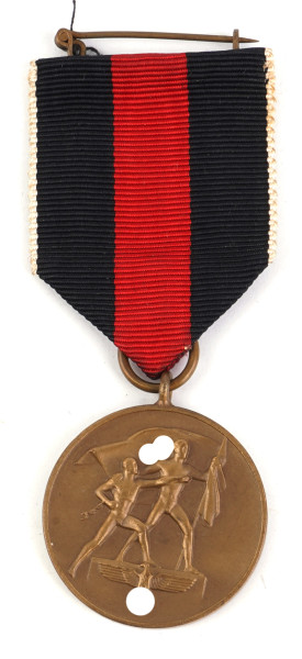 Medaille zur Erinnerung an den 1.Oktober 1938